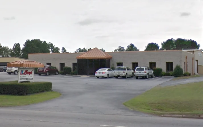 Lloyd Roofing office, Greenwood SC